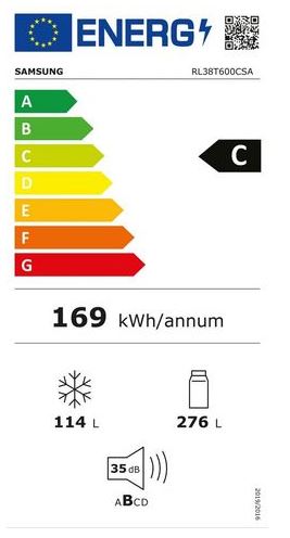 Samsung koelvriescombinatie RL38T600CSA