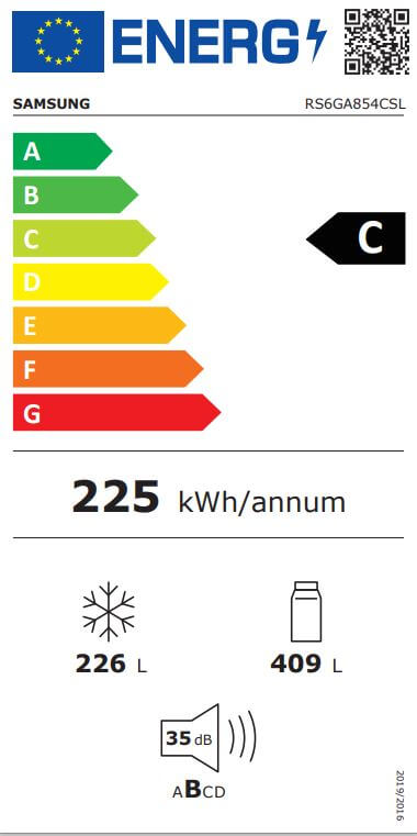 Amerikaanse koelkast Samsung RS6GA854CSL