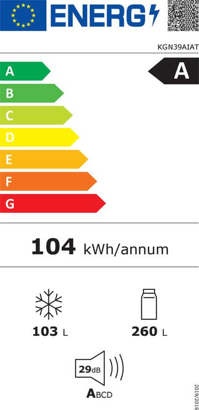 Koelvriescombinatie Bosch KGN39AIAT