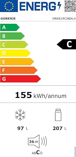 koelvriescombinatie-Gorenje-NRK619CABXL4-