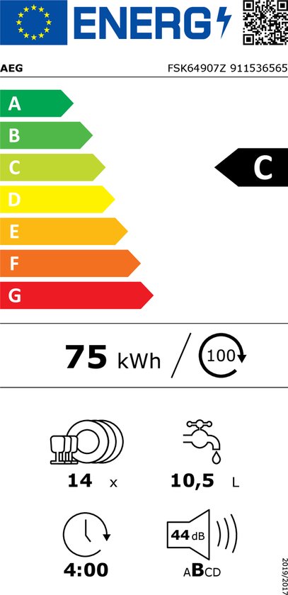 Inbouw-vaatwasser-AEG-FSK64907Z-