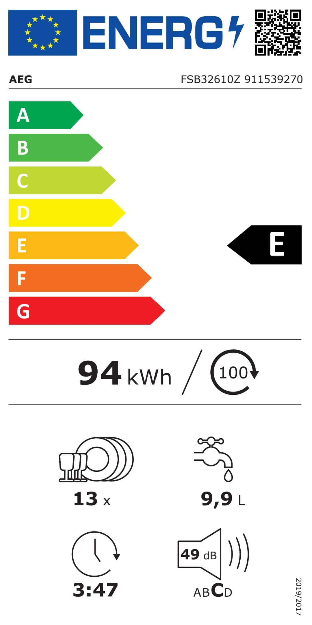 Inbouw-vaatwasser-AEG-FSB32610Z-