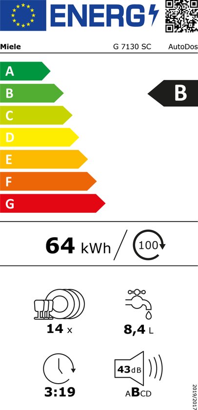 Vaatwasser-Miele-G-7130-SC-BRWS-