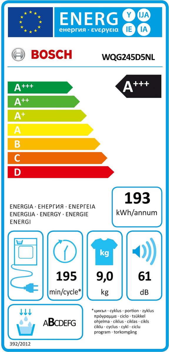 Warmtepompdroger-Bosch-WQG245D5NL-