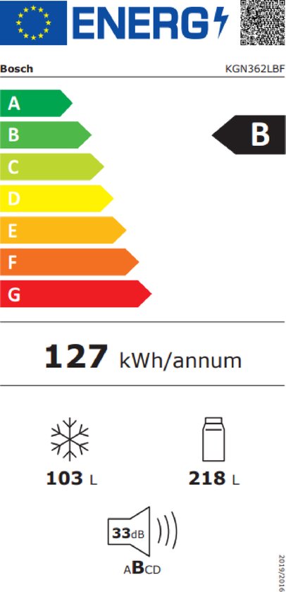 Koelvriescombinatie-Bosch-KGN362LBF-