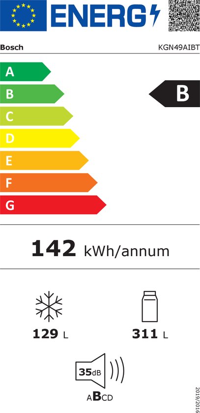 Koelvriescombinatie-Bosch-KGN49AIBT-