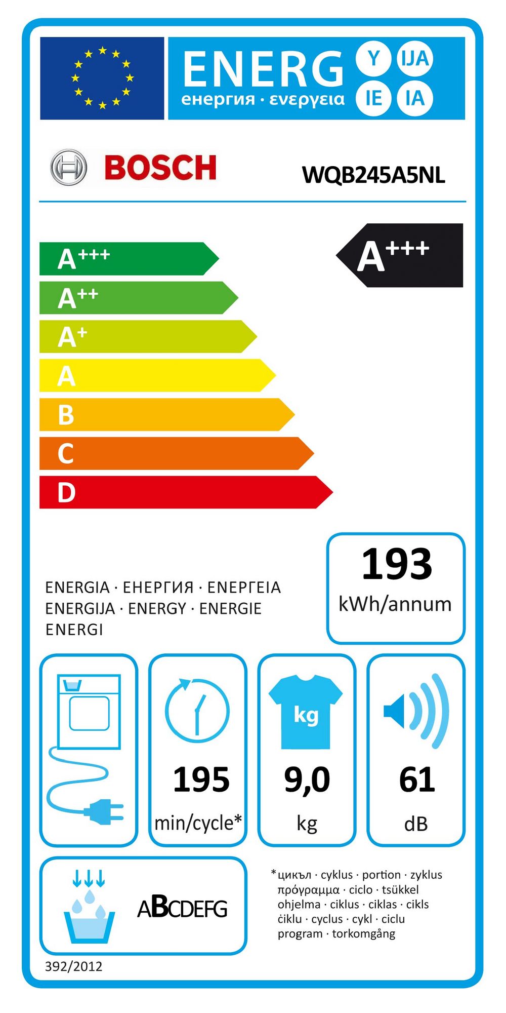 Warmtepompdroger-Bosch-WQB245A5NL-