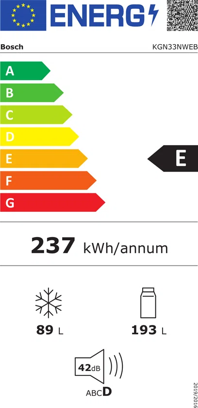 Koelvriescombinatie-Bosch-KGN33NWEB-