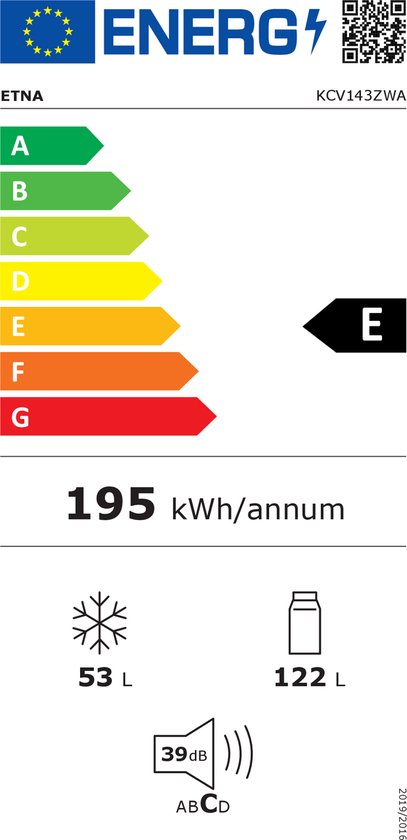 Koelvriescombinatie-Etna-KCV143ZWA-