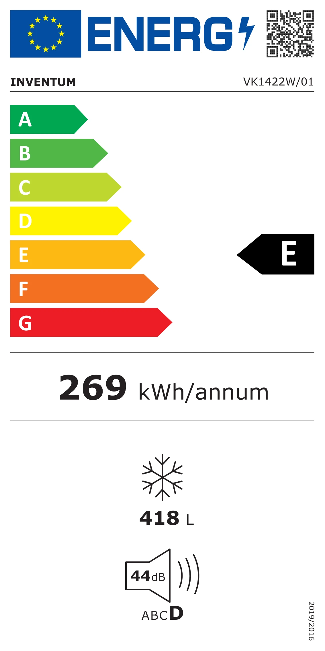 Vrieskist-Inventum-VK1422W-