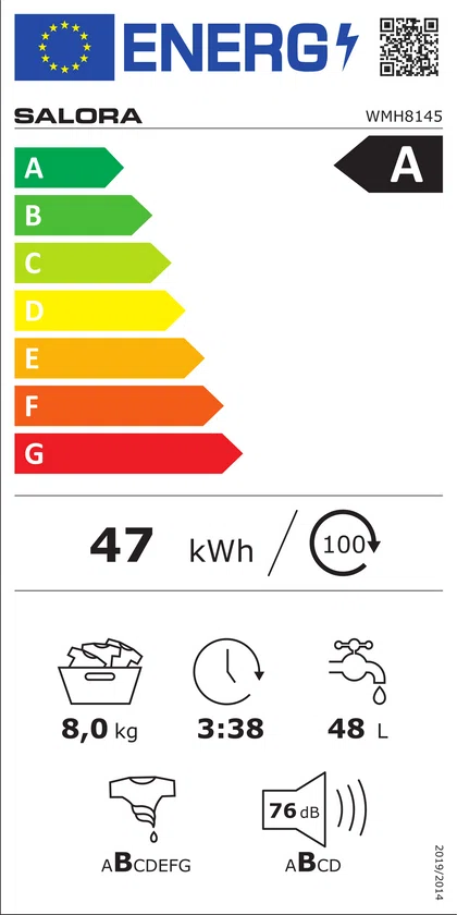 Wasmachine-Salora-WMH8145-