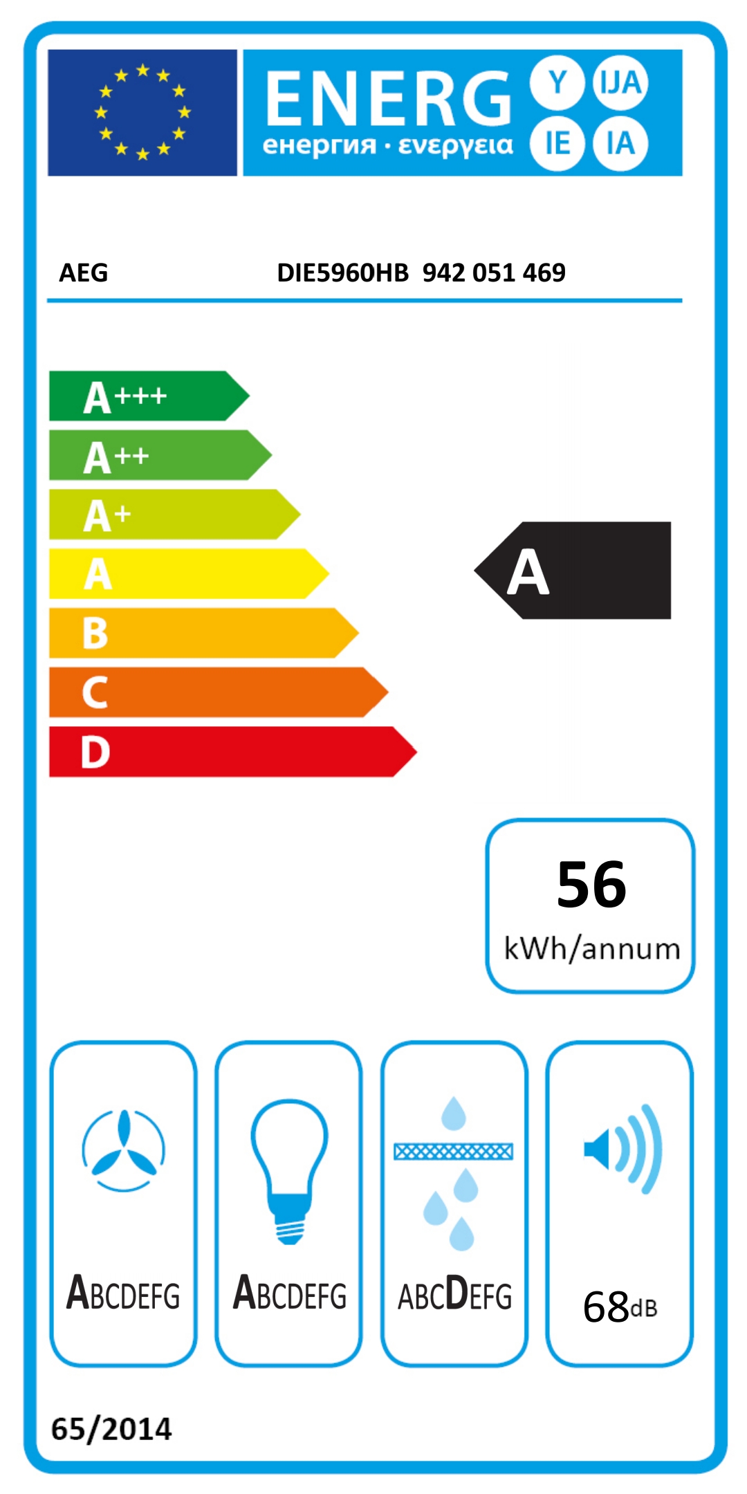 Afzuigkap-AEG-DIE5960HB-