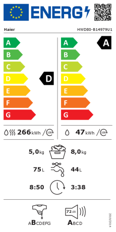 Was-droogcombinatie-Hisense-HWD80-B14979U1-