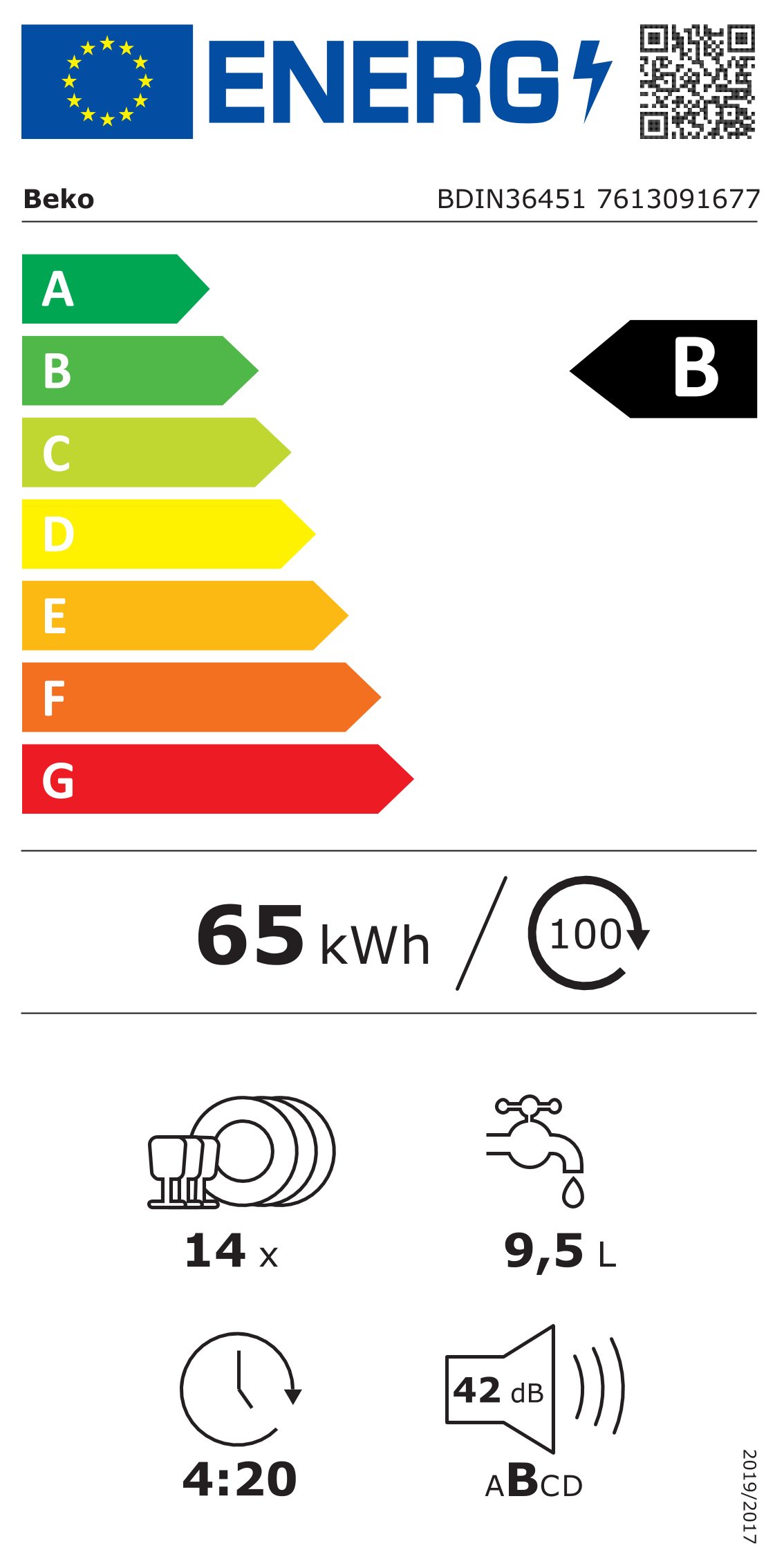 Inbouw-vaatwasser-Beko-BDIN36451-