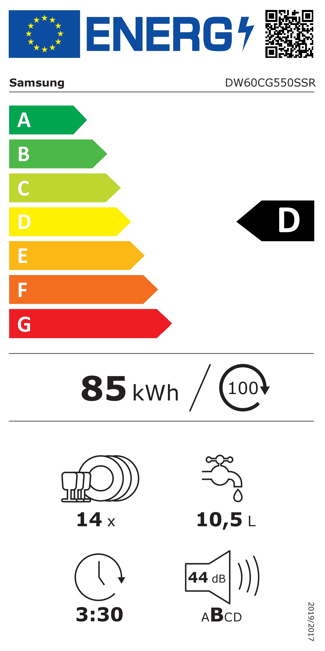 Inbouw-vaatwasser-Samsung-DW60CG550SSRET-